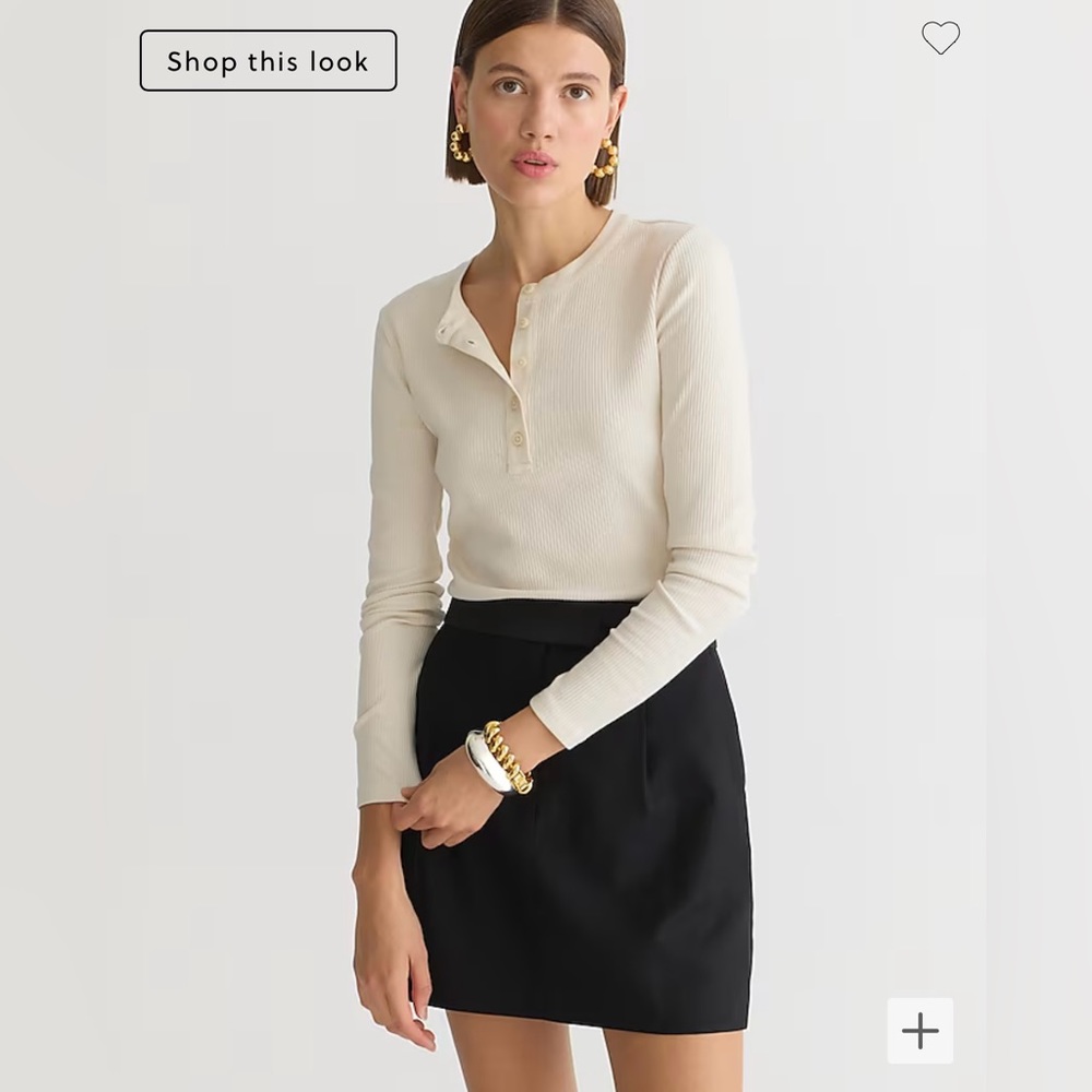 J.CREW Henley Top